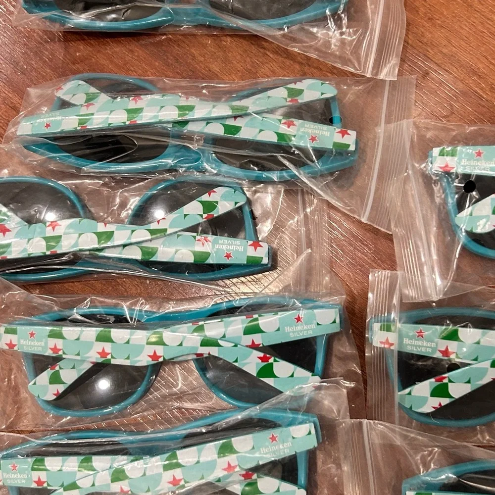 Lot of Teal Blue Sunglasses - 8 Pairs